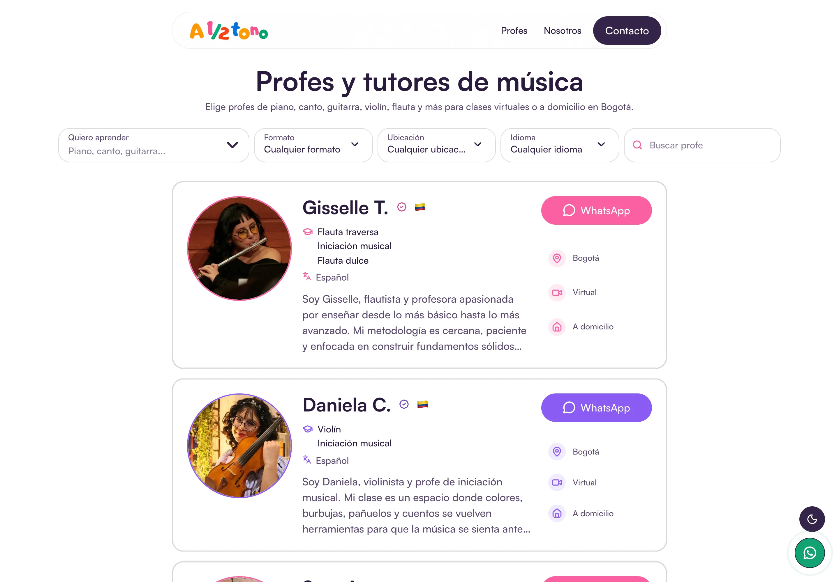 A medio tono — تعرّف على معلّمي الموسيقى
