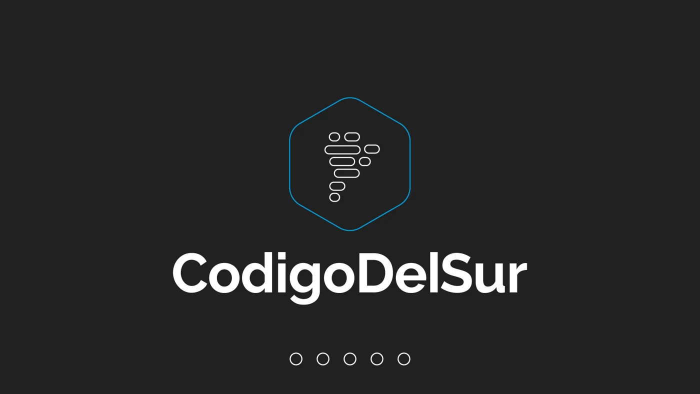 Imagen de presentación publicada por CodigoDelSur