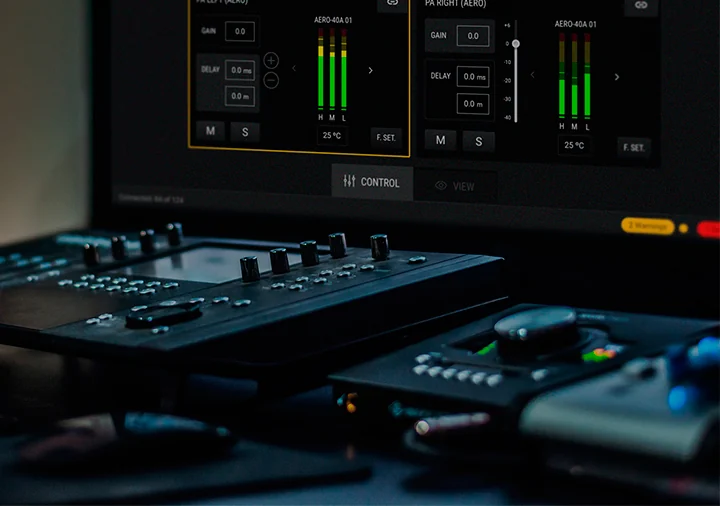 Audio console visual from Nectar’s project archive