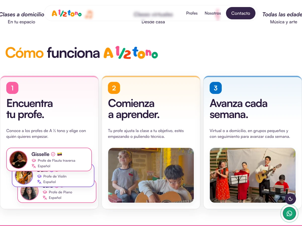 A medio tono: A clear path to your first class