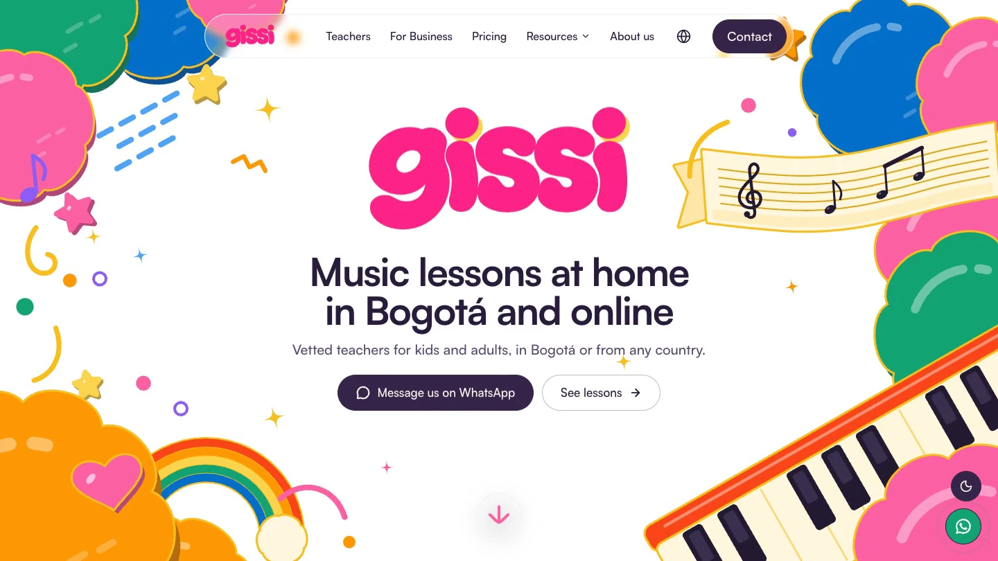 Gissi — prévia do site